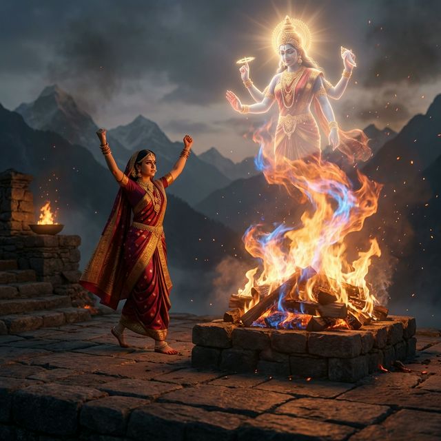 The Fire-Born and the Woman Who Became a Man