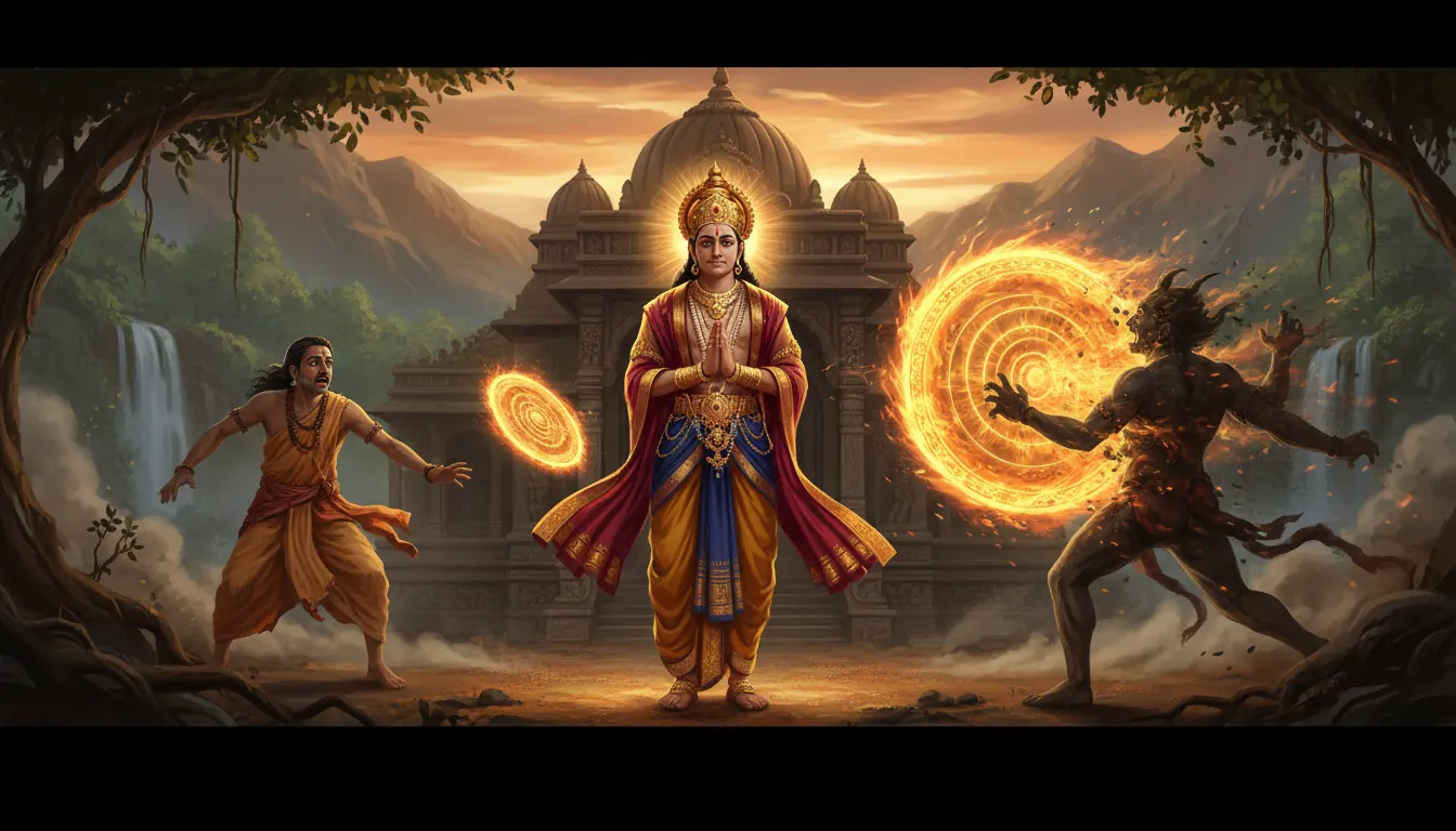 The Devotee and the Sage's Wrath