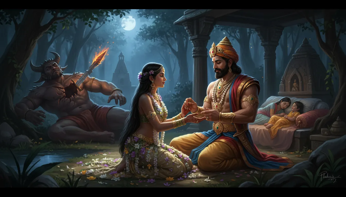 Bhima and Hidimbi
