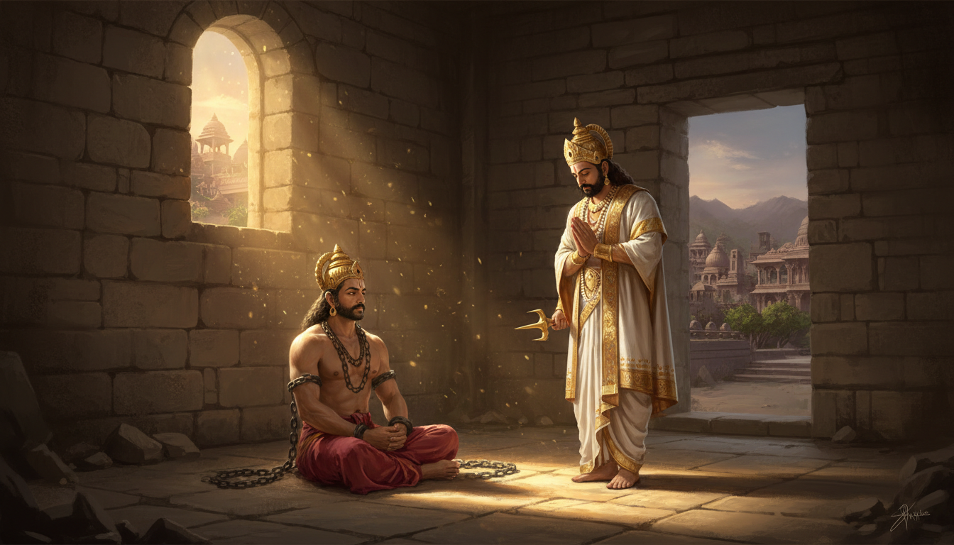 Prahlada in Chains