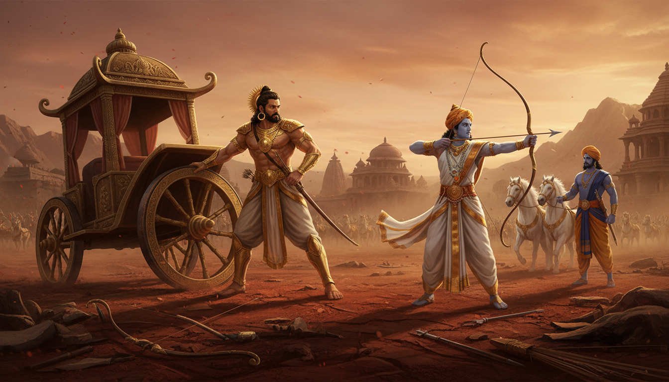Kurukshetra Day 17: The Earth Takes the Wheel