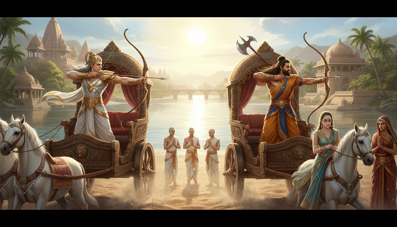 Twenty-Three Days on the Saraswati