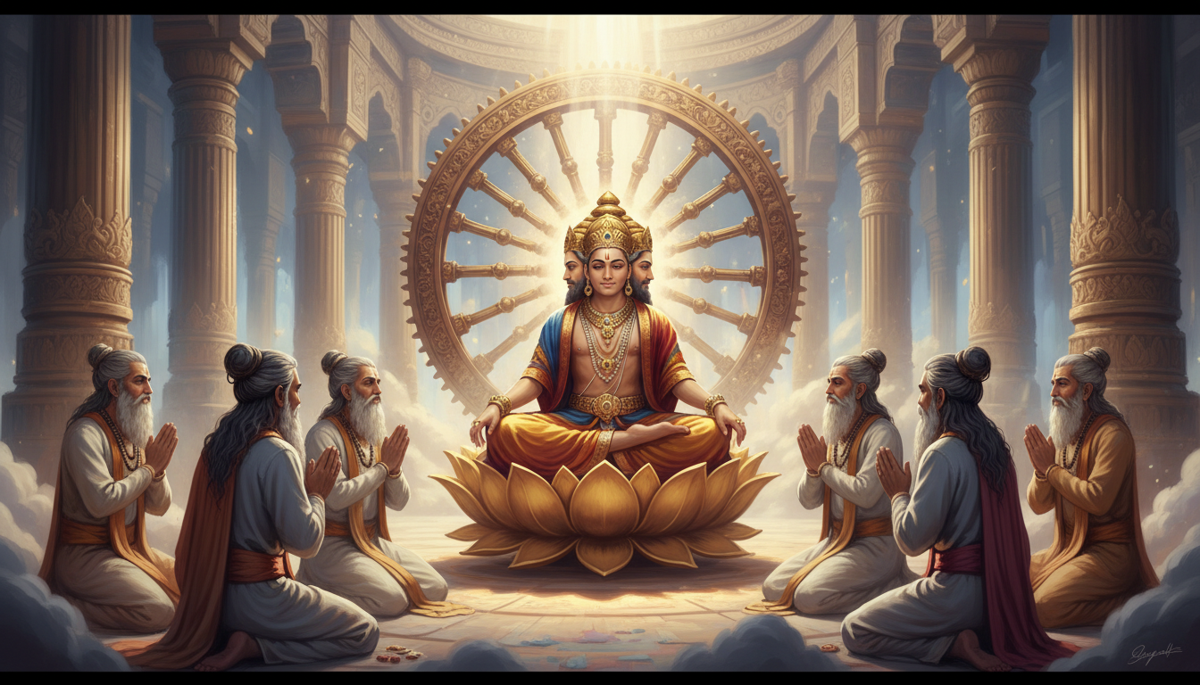 The Eight Who Questioned Brahma