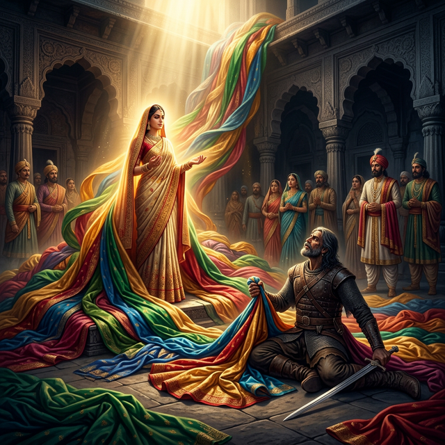 Draupadi's Trials in Exile