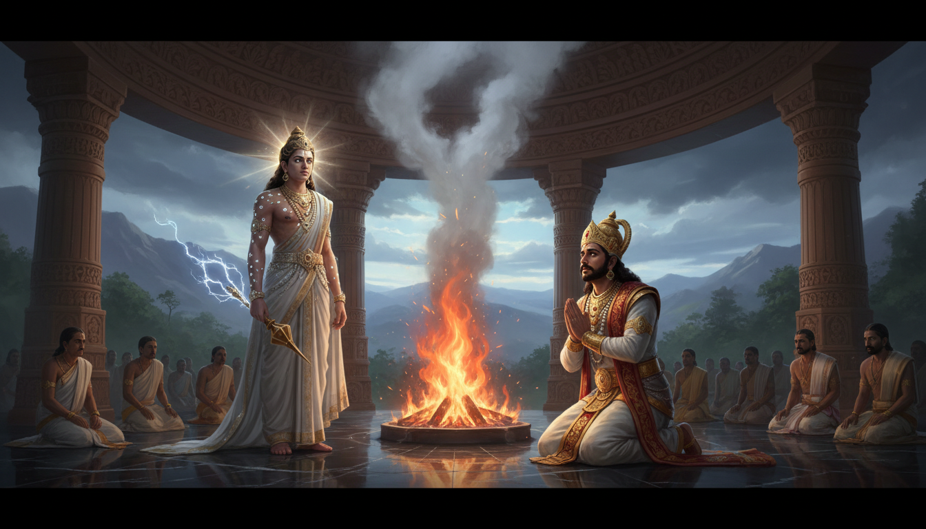 Mandhatri Asks to See God
