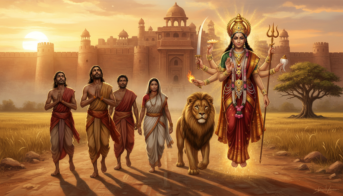 The Goddess on the Road to Matsya