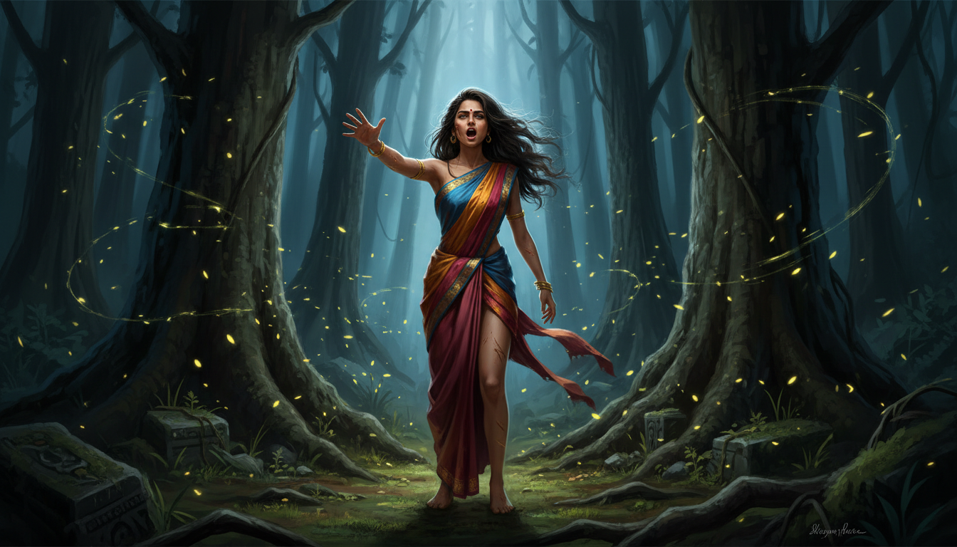 Damayanti Alone in the Forest