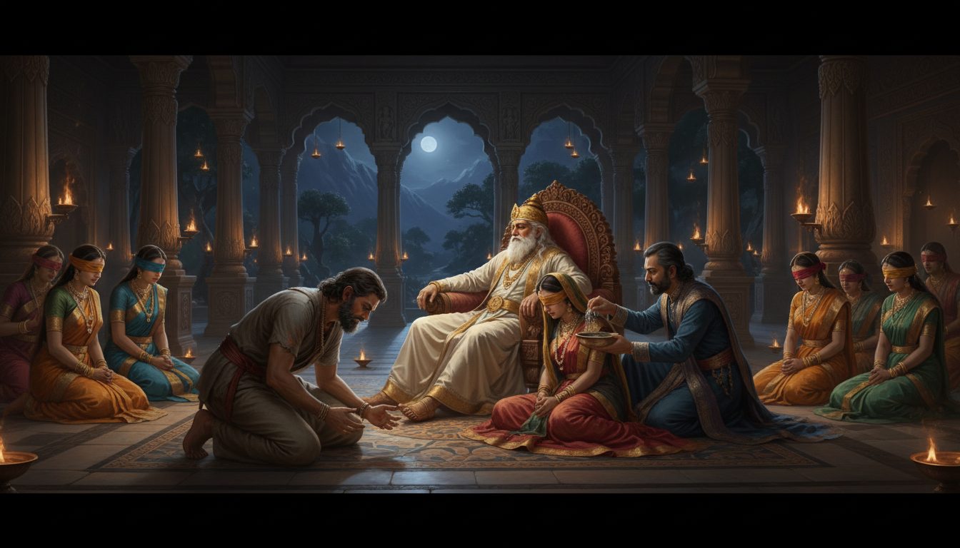 The Word Brought to Hastinapura