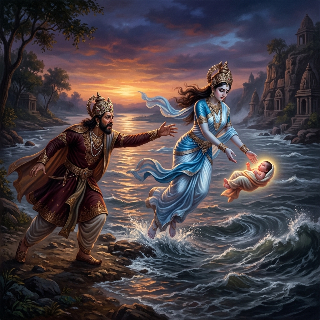 Shantanu and the River Goddess