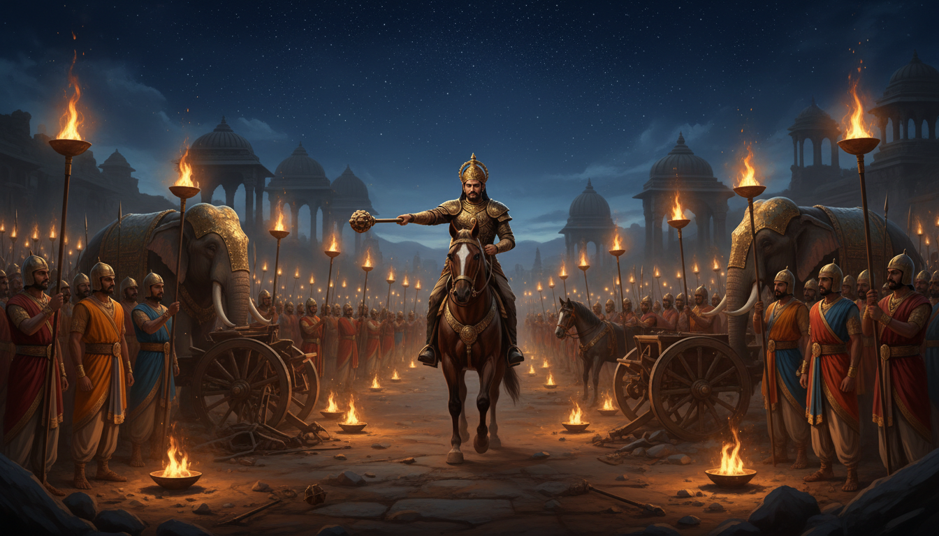 The Night They Lit the Field