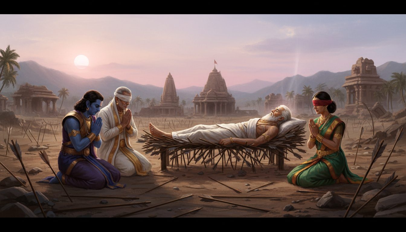 The Departure of Bhishma