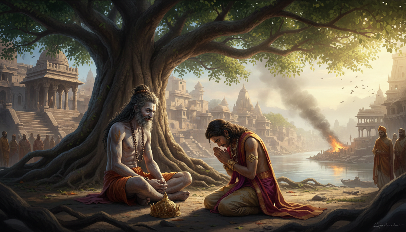 The Naked Priest of Varanasi