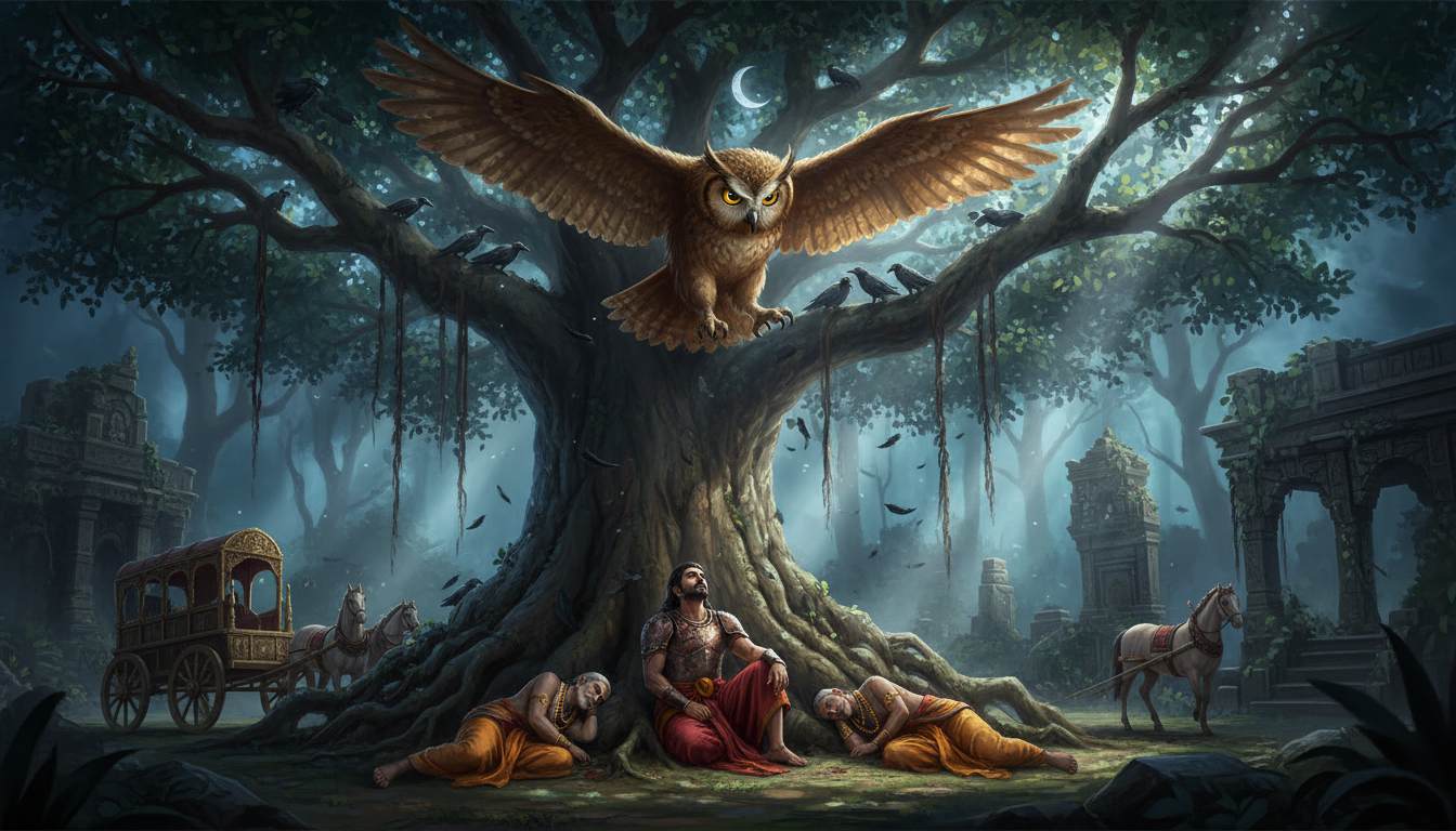 The Owl in the Banyan Tree