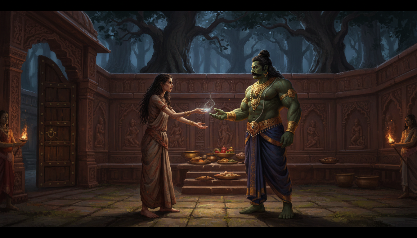 The Yaksha Who Lent His Manhood