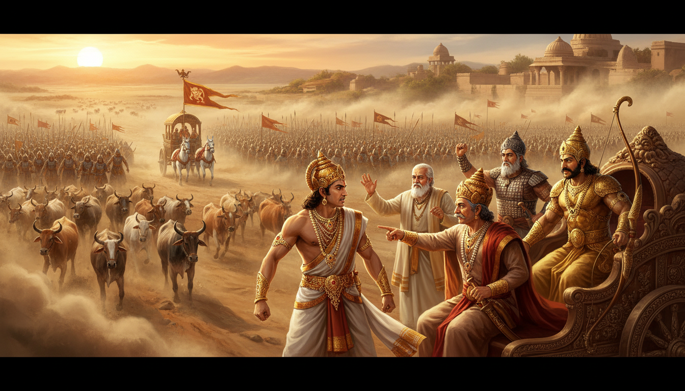 The Quarrel Before the Cattle