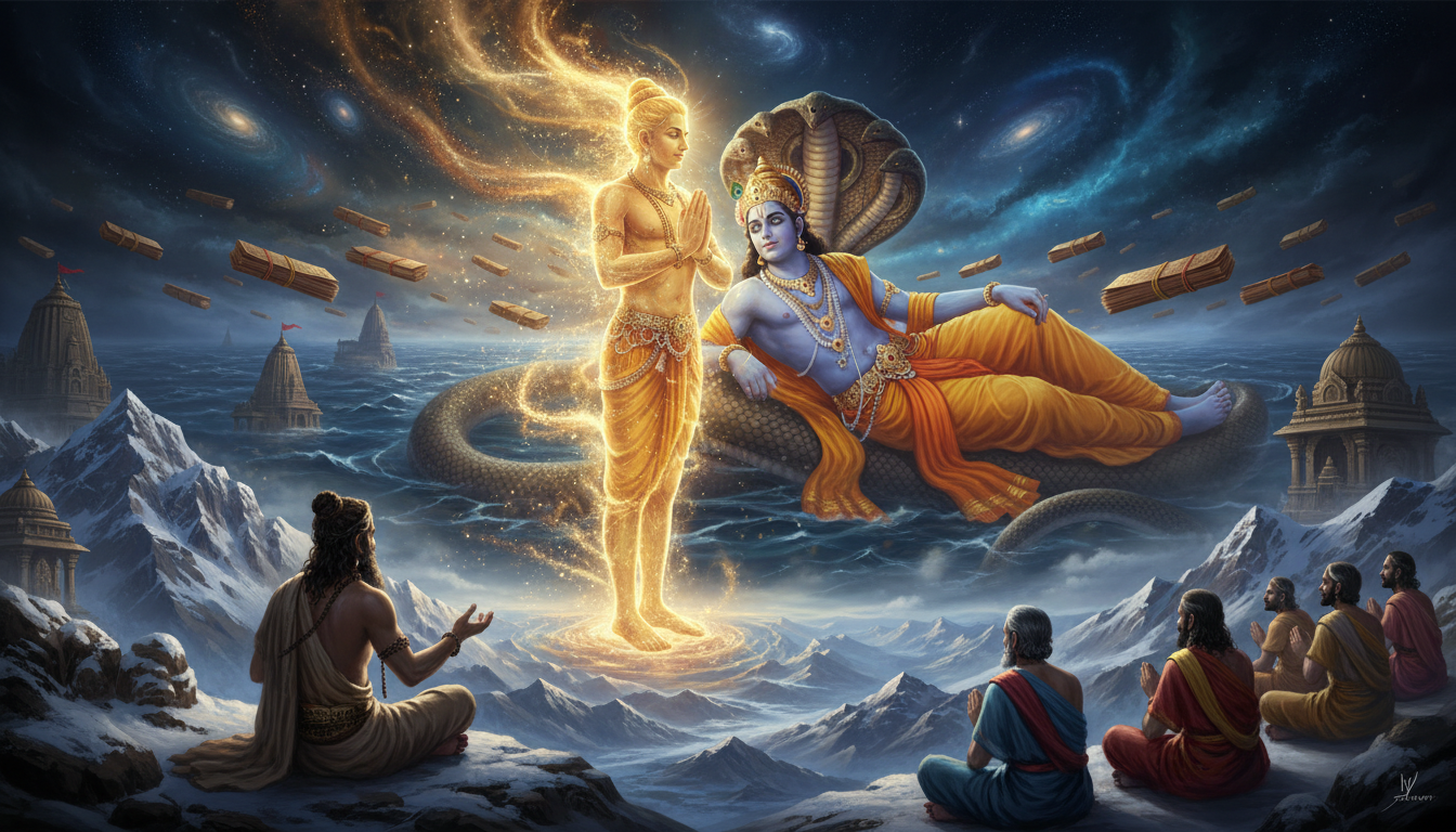 The Rishi Born From a Word