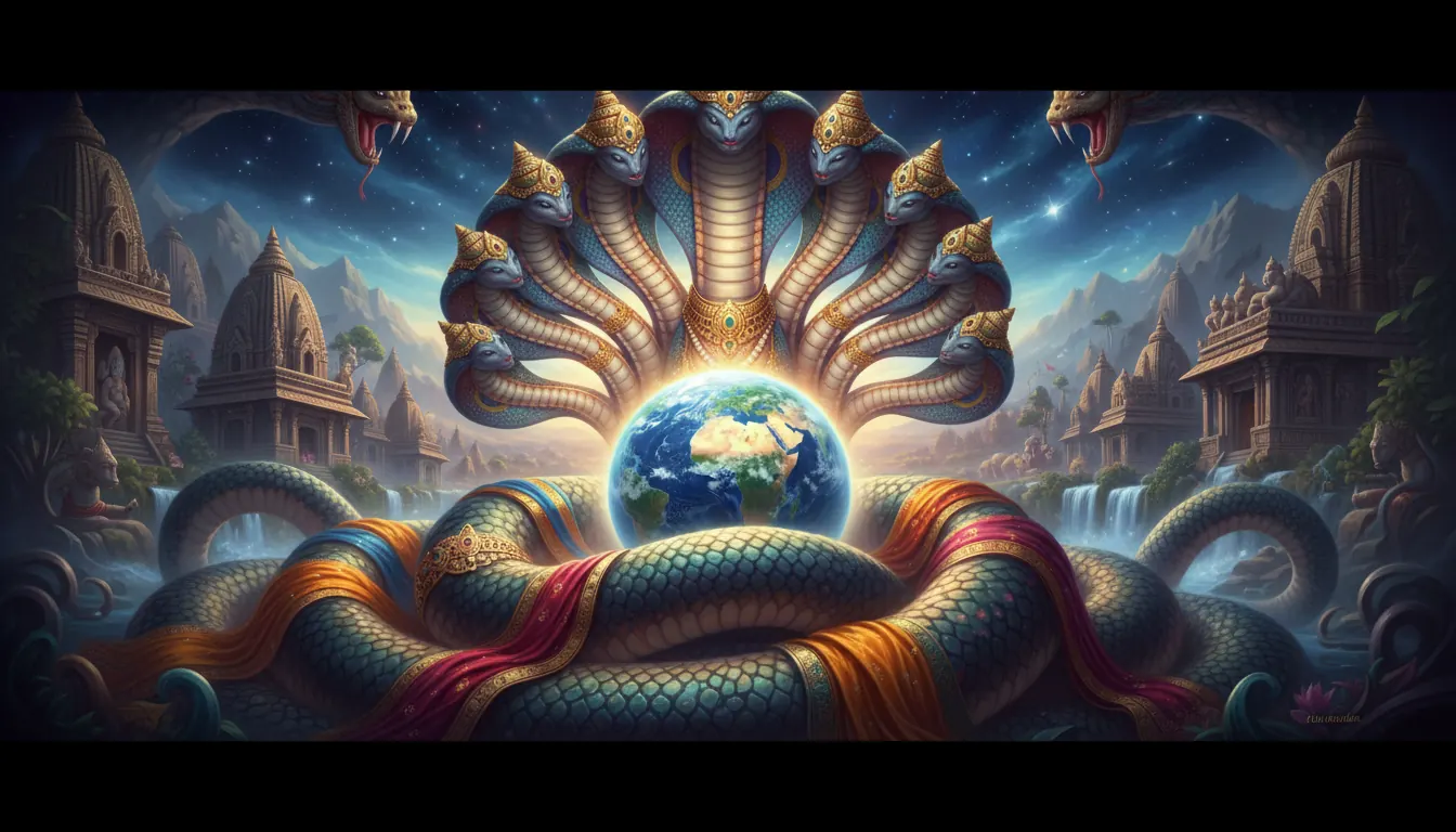 The Serpent Who Bears the World