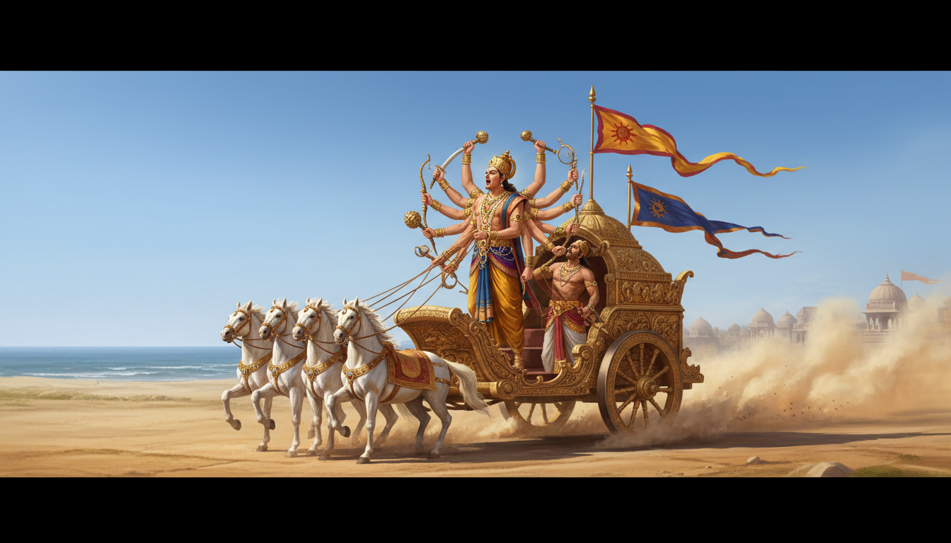 The Wind Answers the Thousand-Armed King