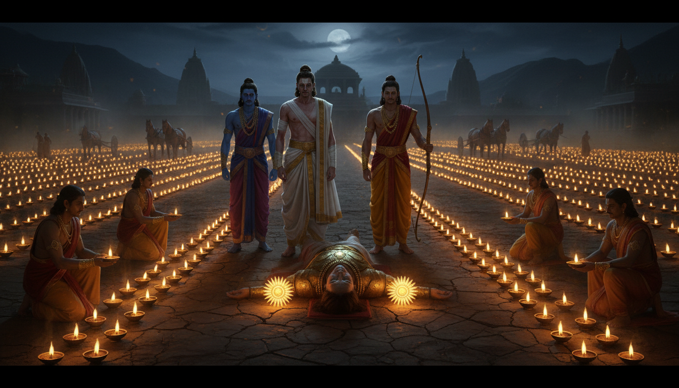 A Thousand Lamps Around Karna