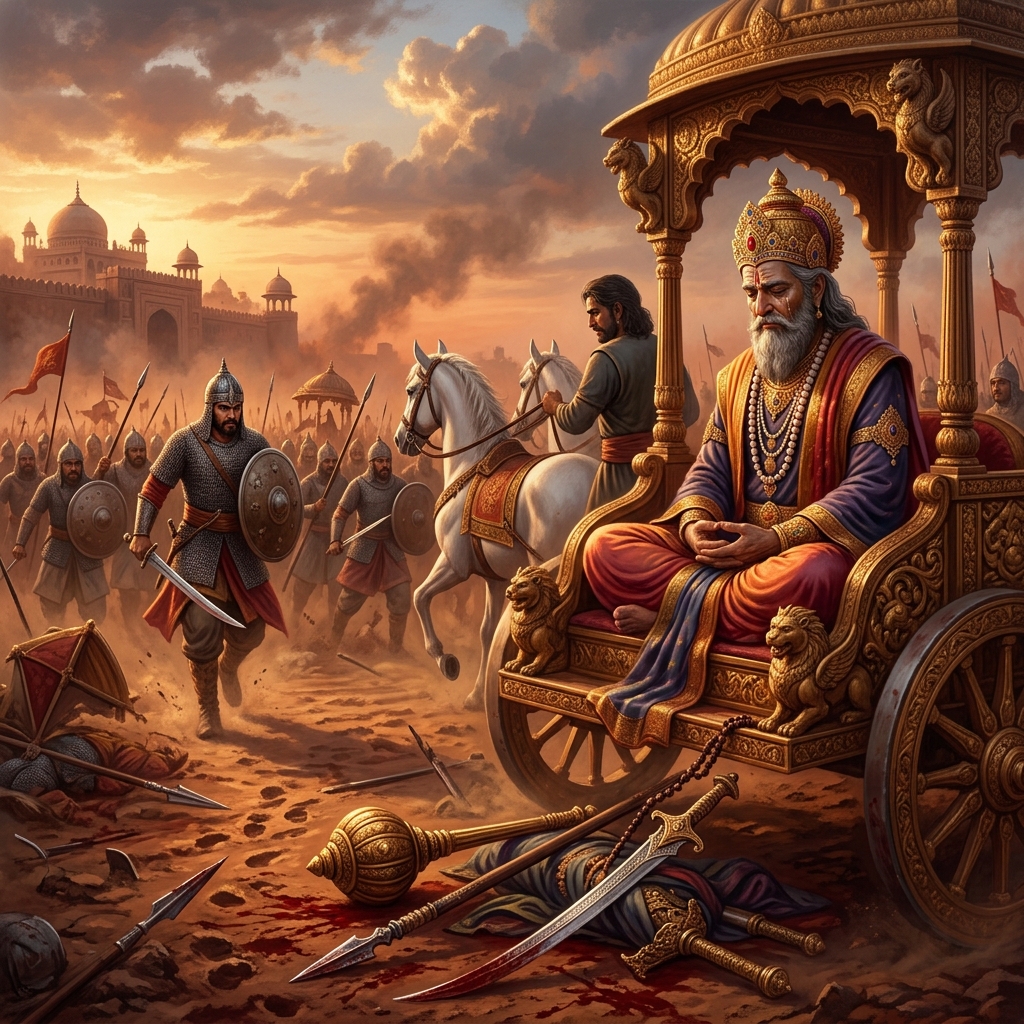 Arjuna's Vow and the Fall of Drona