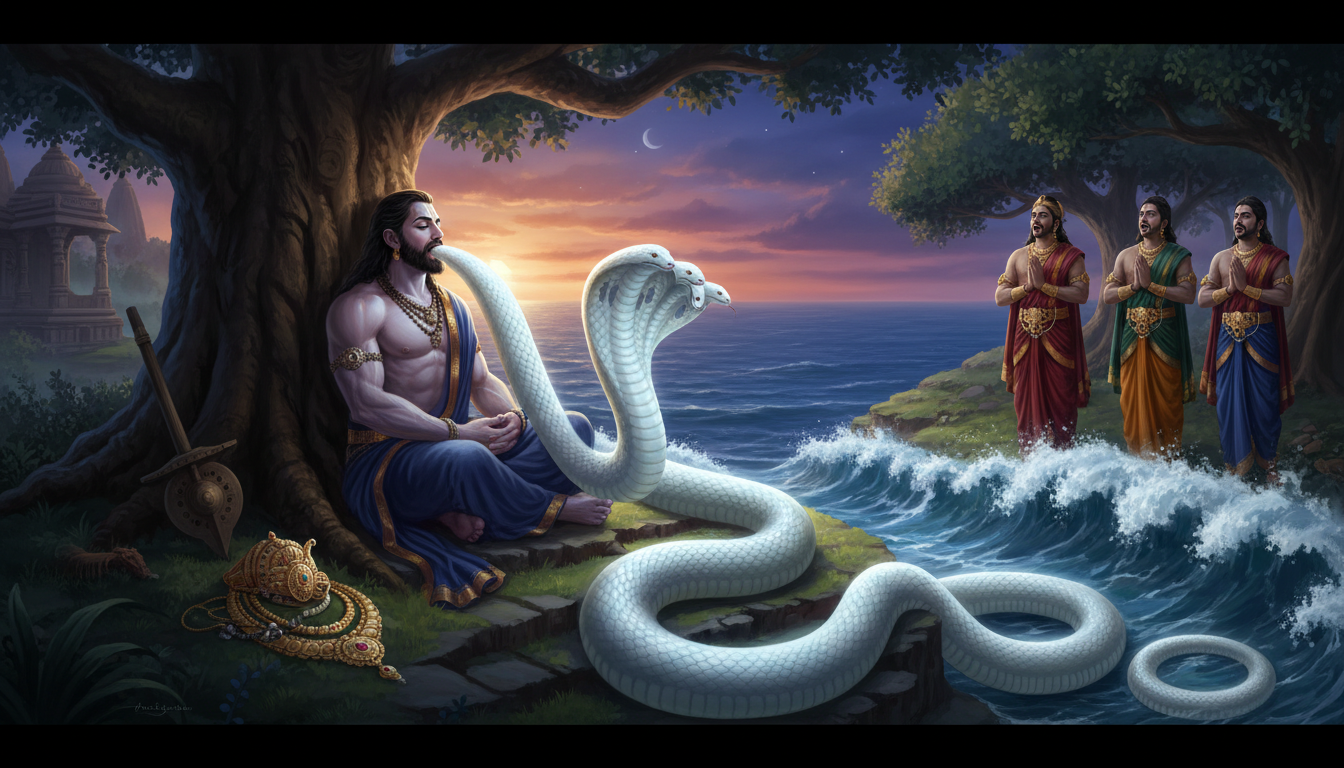 Balarama Returns to the Sea
