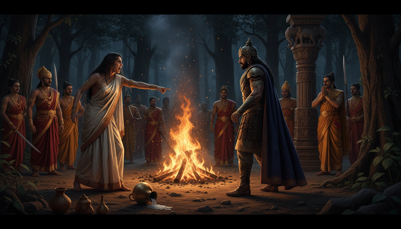 The Widow at the Fire